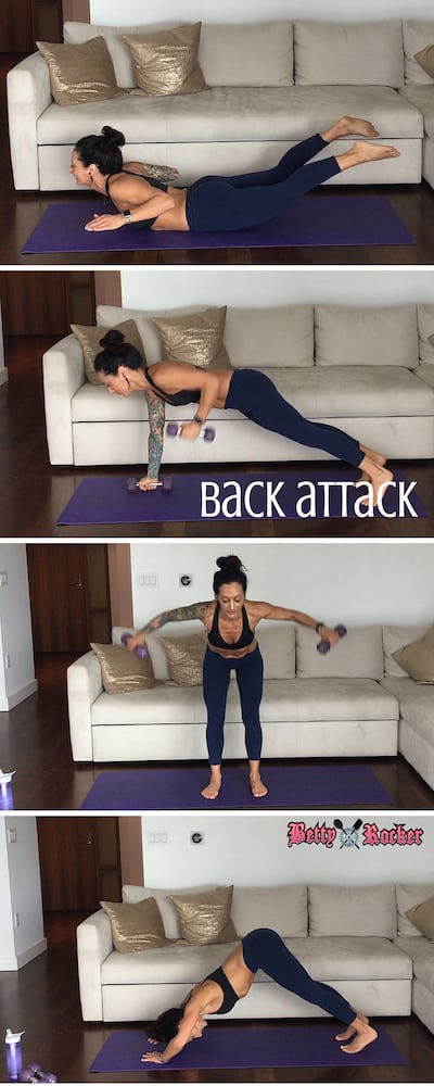 back attack pinterest