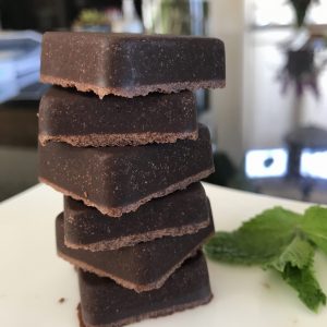 Betty Rocker, dark chocolate fudge, healthy desserts